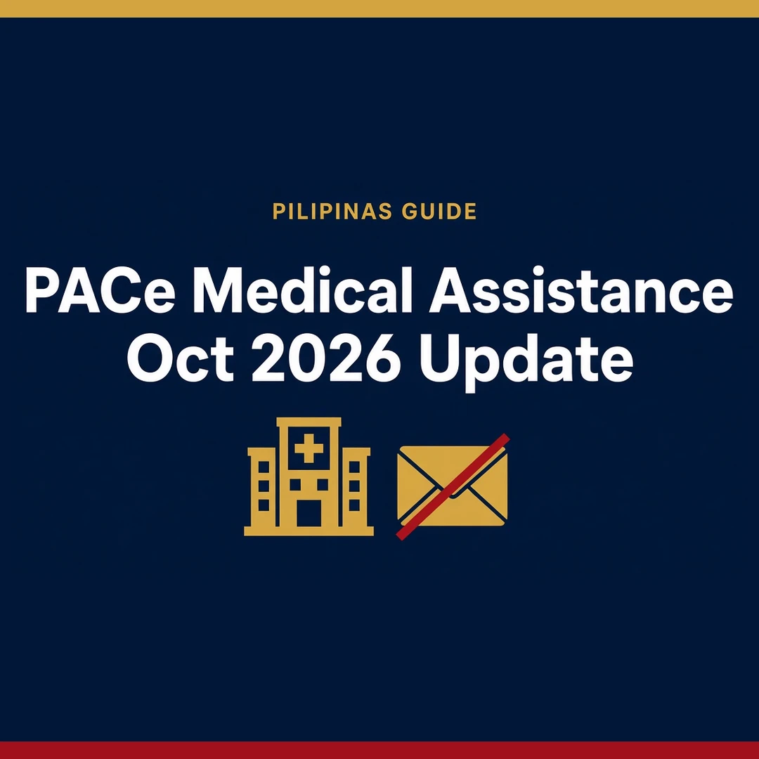 PACe medical at burial assistance October 2026 update: walang email submission, saan at paano mag-submit