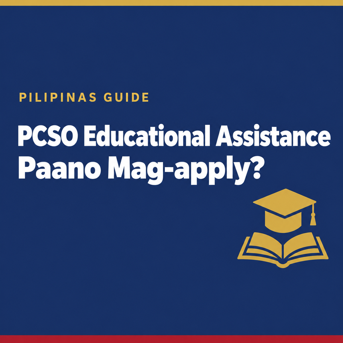 PCSO educational assistance 2026: requirements and how to apply (walk-in or email)