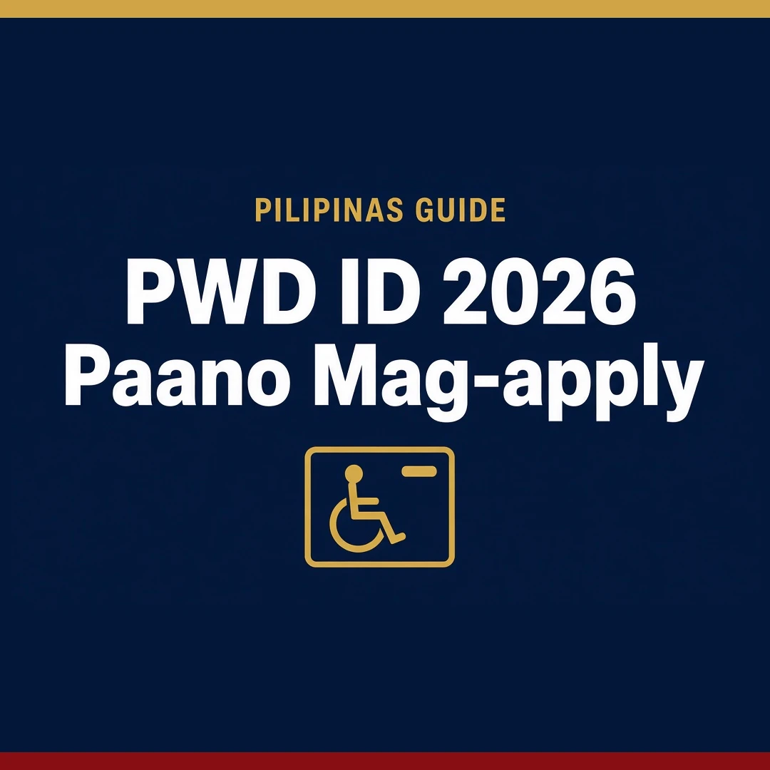 Paano kumuha ng PWD ID 2026: requirements, saan mag-apply at validity