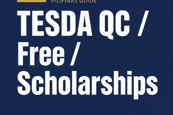 TESDA Quezon City free scholarships