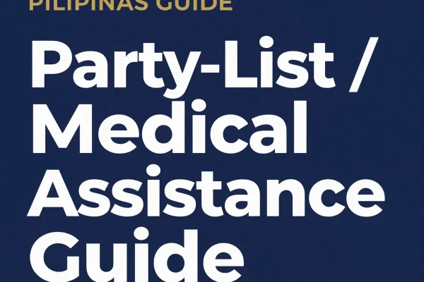 Party-list medical assistance